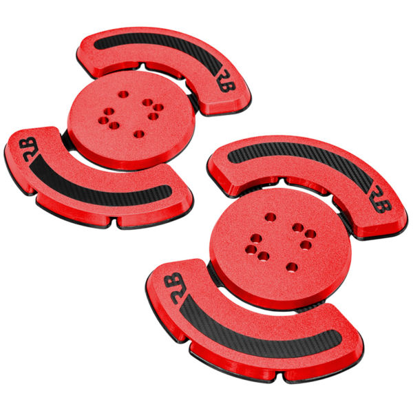 Проставки для сноуборда RedBoard, красные