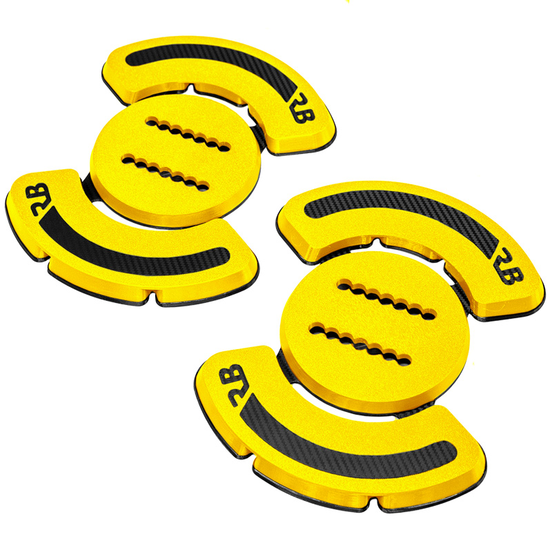 Проставки для сноуборда RedBoard желтые