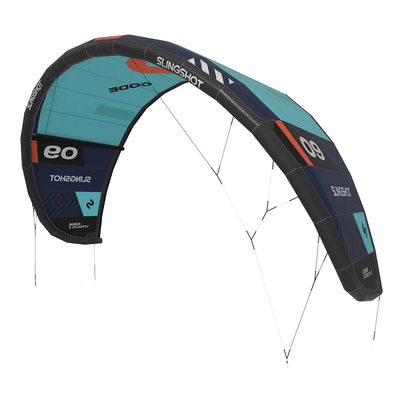 Кайт Slingshot Code V2 голубой